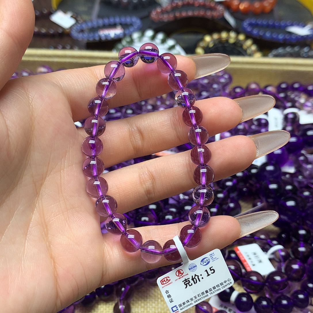 水晶手链未镶嵌手链