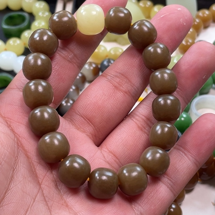 未镶嵌手串和田玉