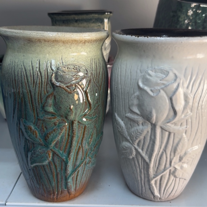 紫砂花盆口15高25，111111