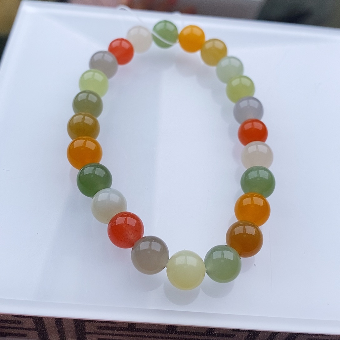 和田玉手链未镶嵌