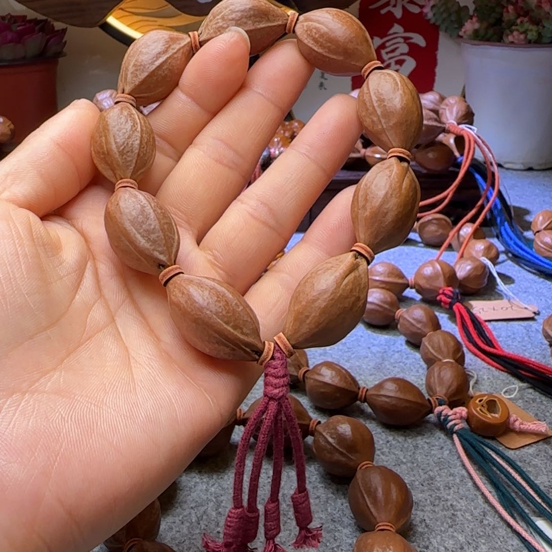 橄榄核手串刘18梅林铁核