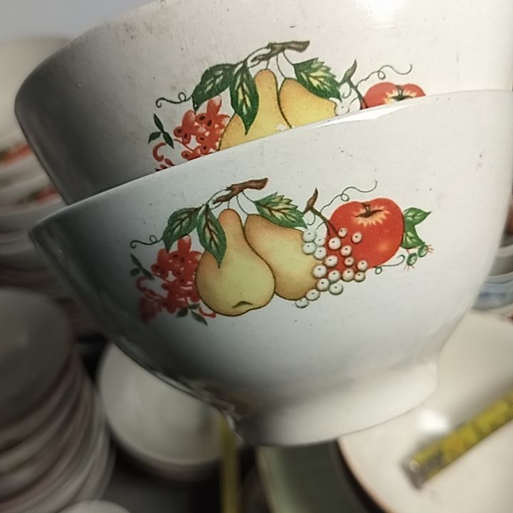 盘科*达瓷片陶瓷杯盘壶碗都有