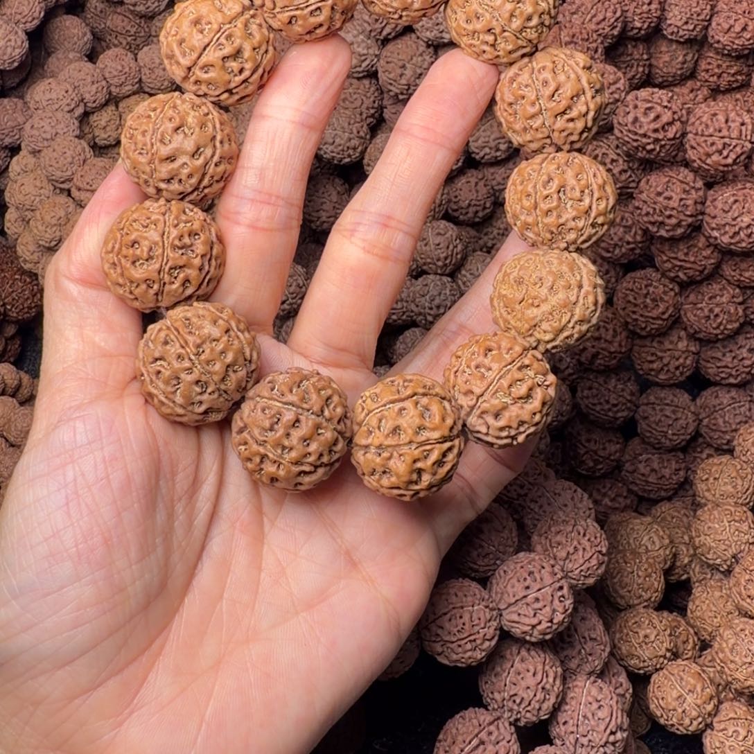 金刚菩提手串7瓣卡23尺，13号