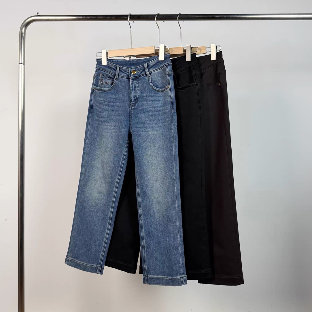 D51055南油高货牛仔裤