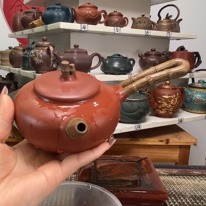 紫砂茶壶全手工制作