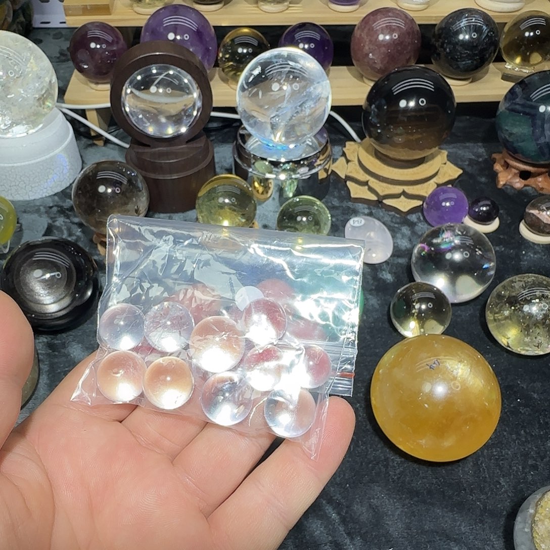 珠宝半成品未镶嵌水晶单珠10