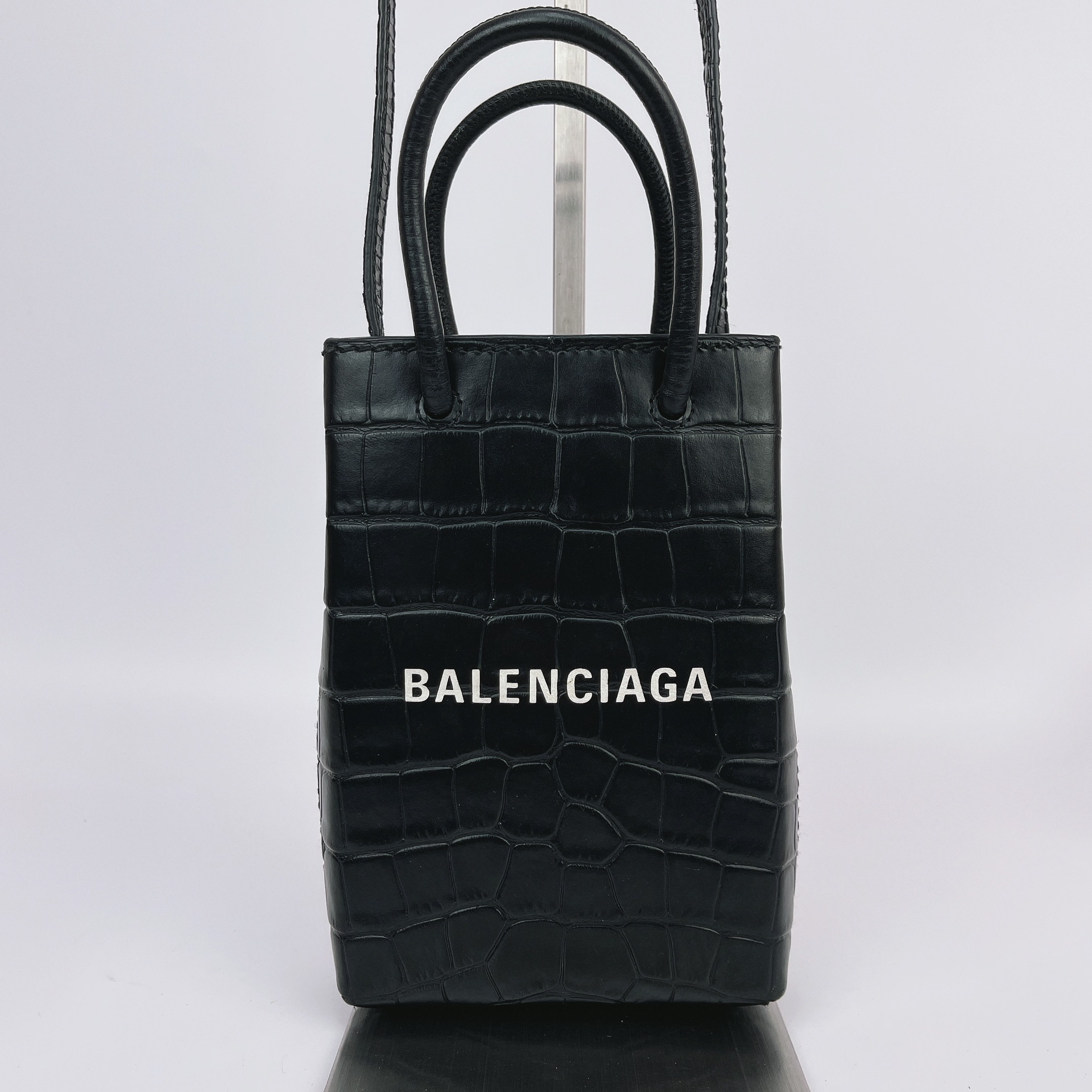 95新 Balenciaga/巴黎世家 巴黎世家斜挎包底长13 N145