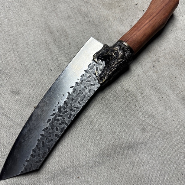 A18 龙泉昊天宝剑高猛钢小屠龙木柄未开刃