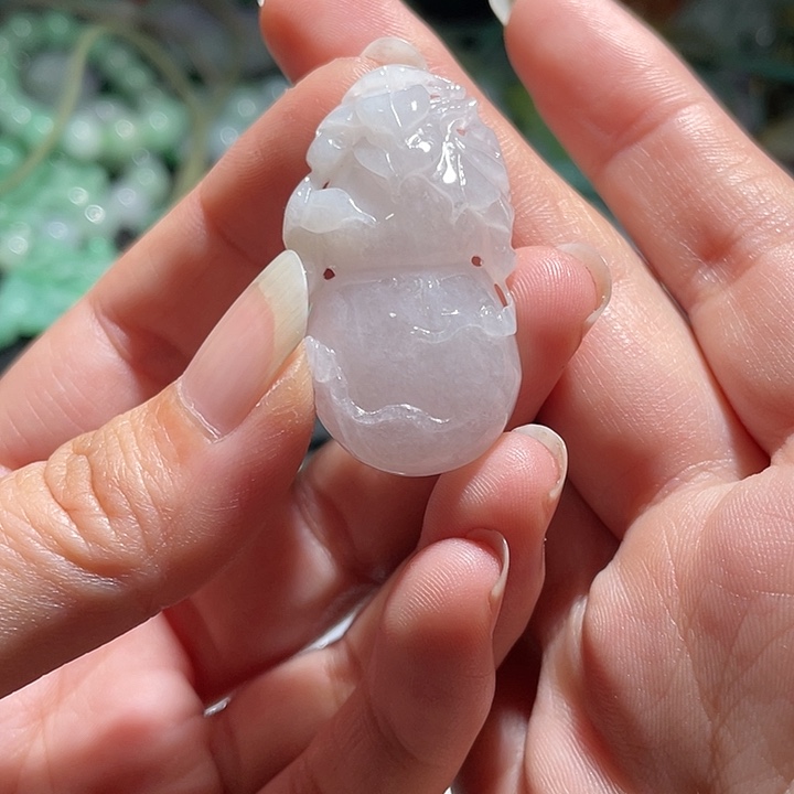 颈饰未镶嵌翡翠天