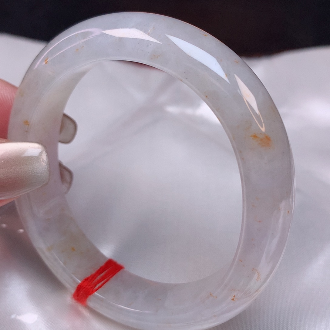 翡翠手镯（贵妃镯）未镶嵌55