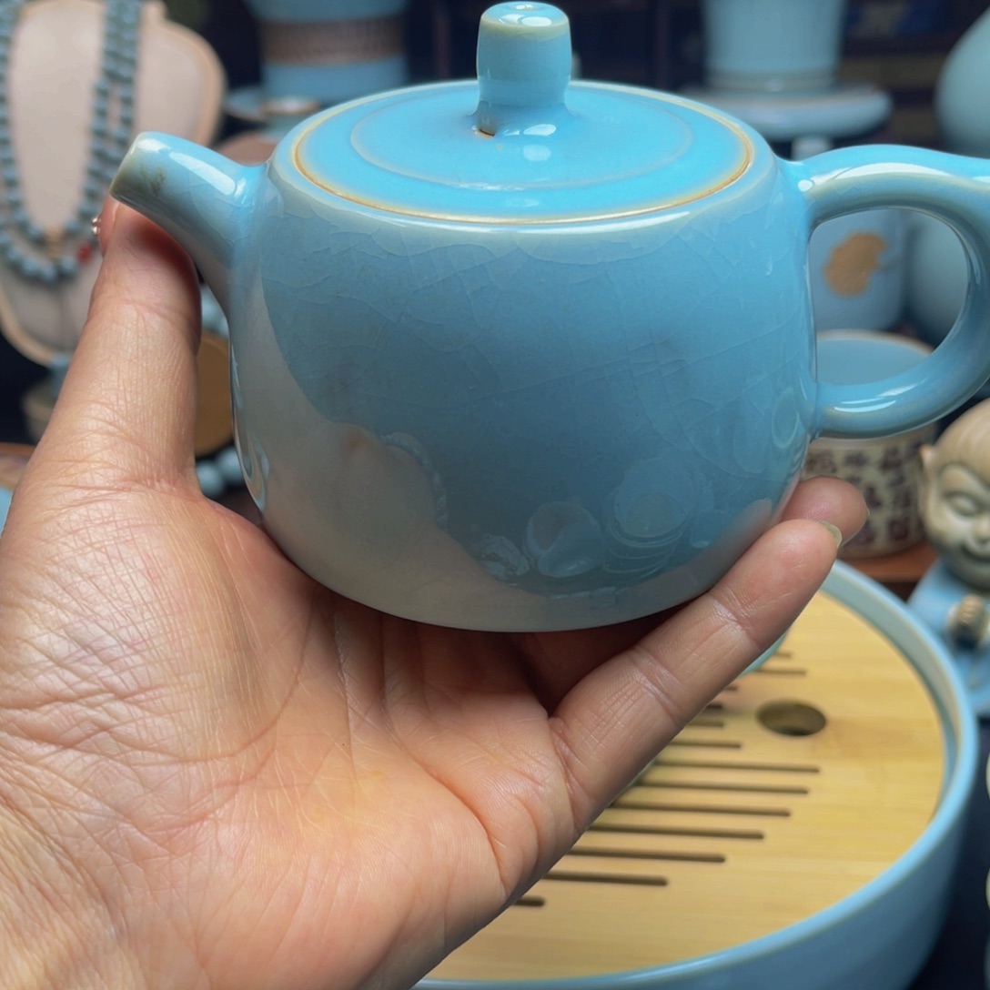 【闪购商品】壶瓷河南御盏窑，茶器，摆件，手串，二级