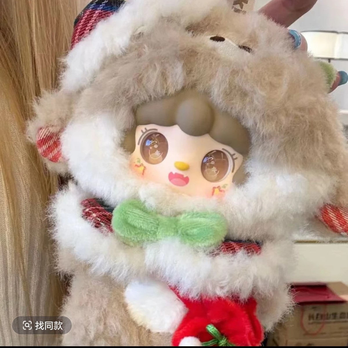 氧氧yooki圣诞叮叮铛系列毛绒盲盒玩偶手办女生节日礼物挂件正品