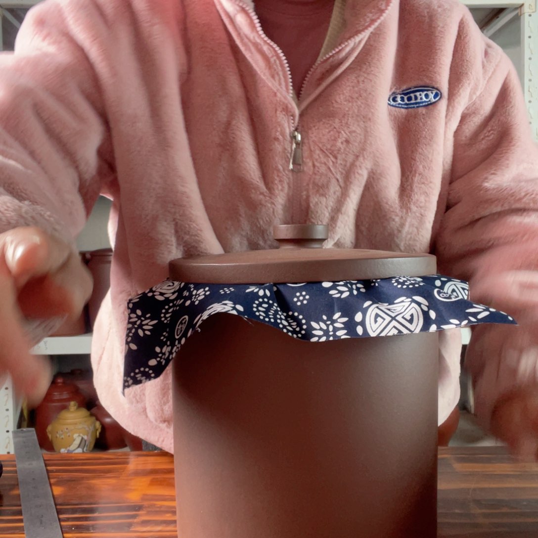 紫砂茶叶罐今天晚上