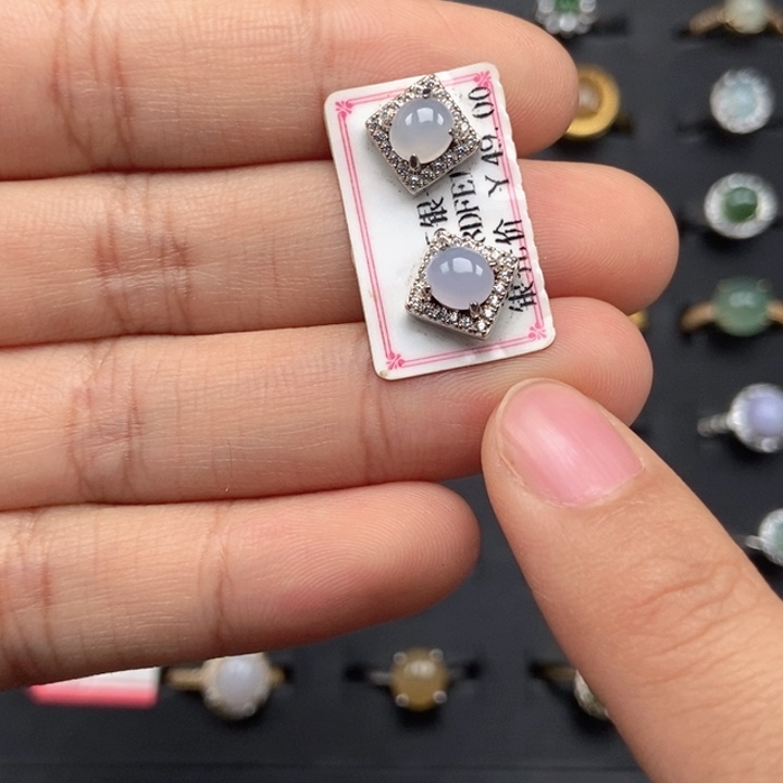 翡翠未镶嵌戒指戒指