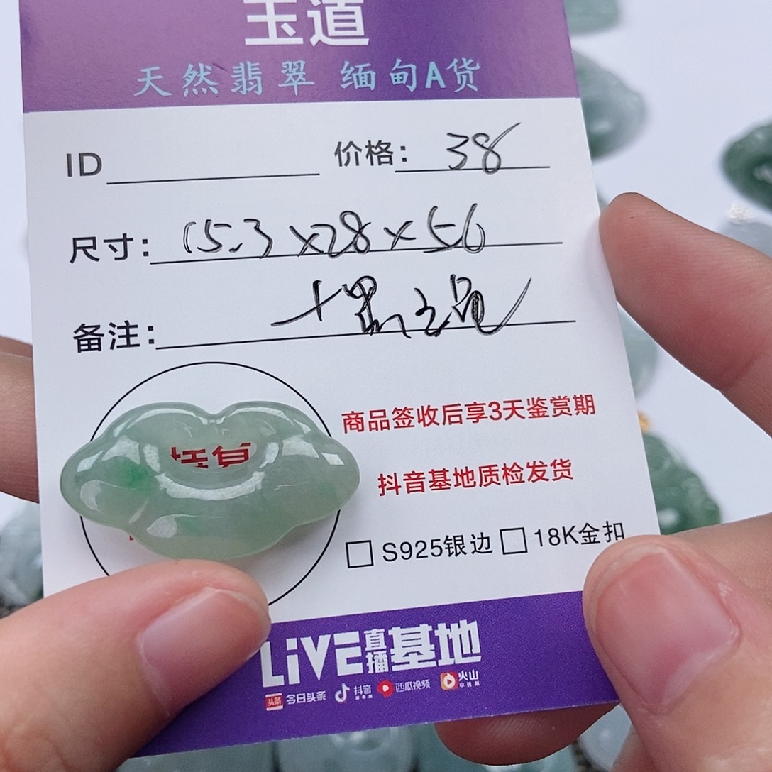 婷***宝翡翠未镶嵌颈饰翡翠