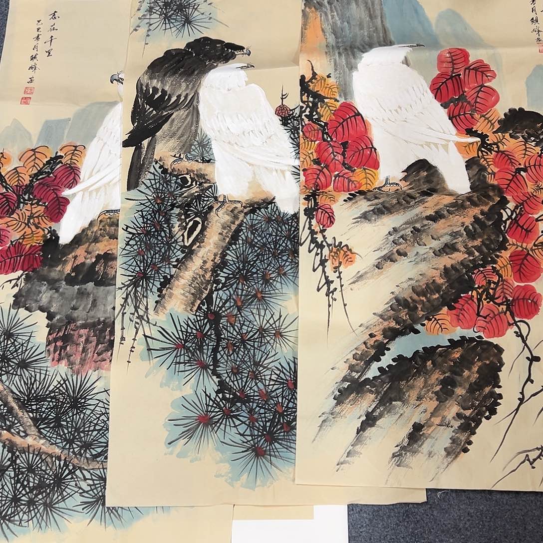 用***3国画精品书画作品