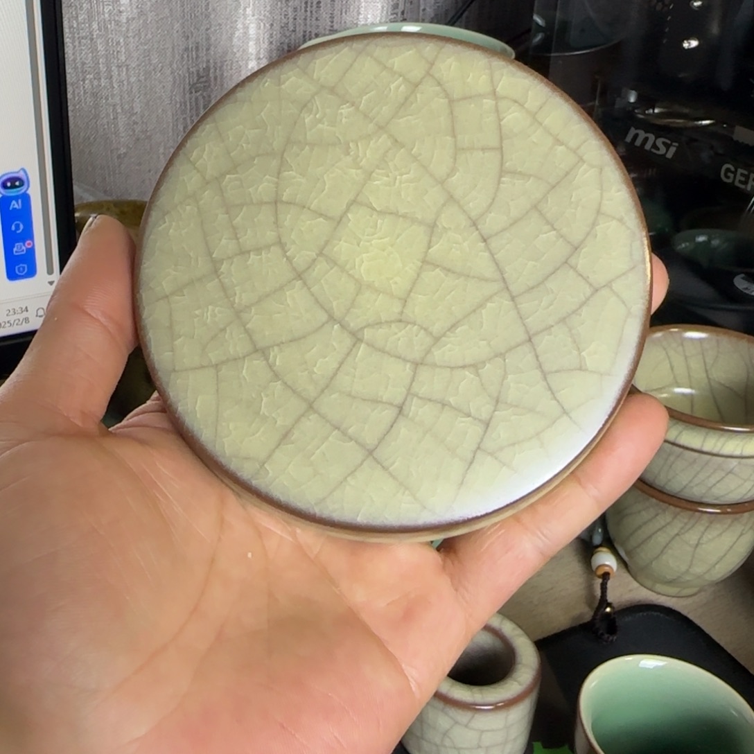 小金茶具青瓷茶器