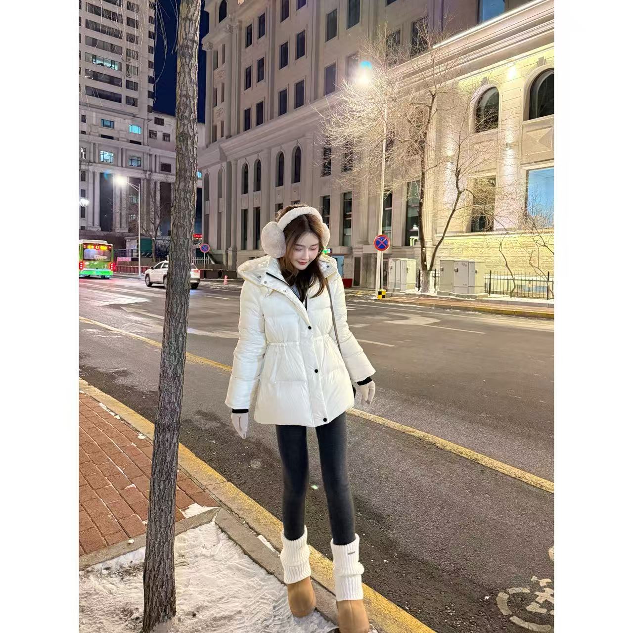 【登登鹅绒服羽绒服】小允姐姐2025新款时尚高级鹅绒服