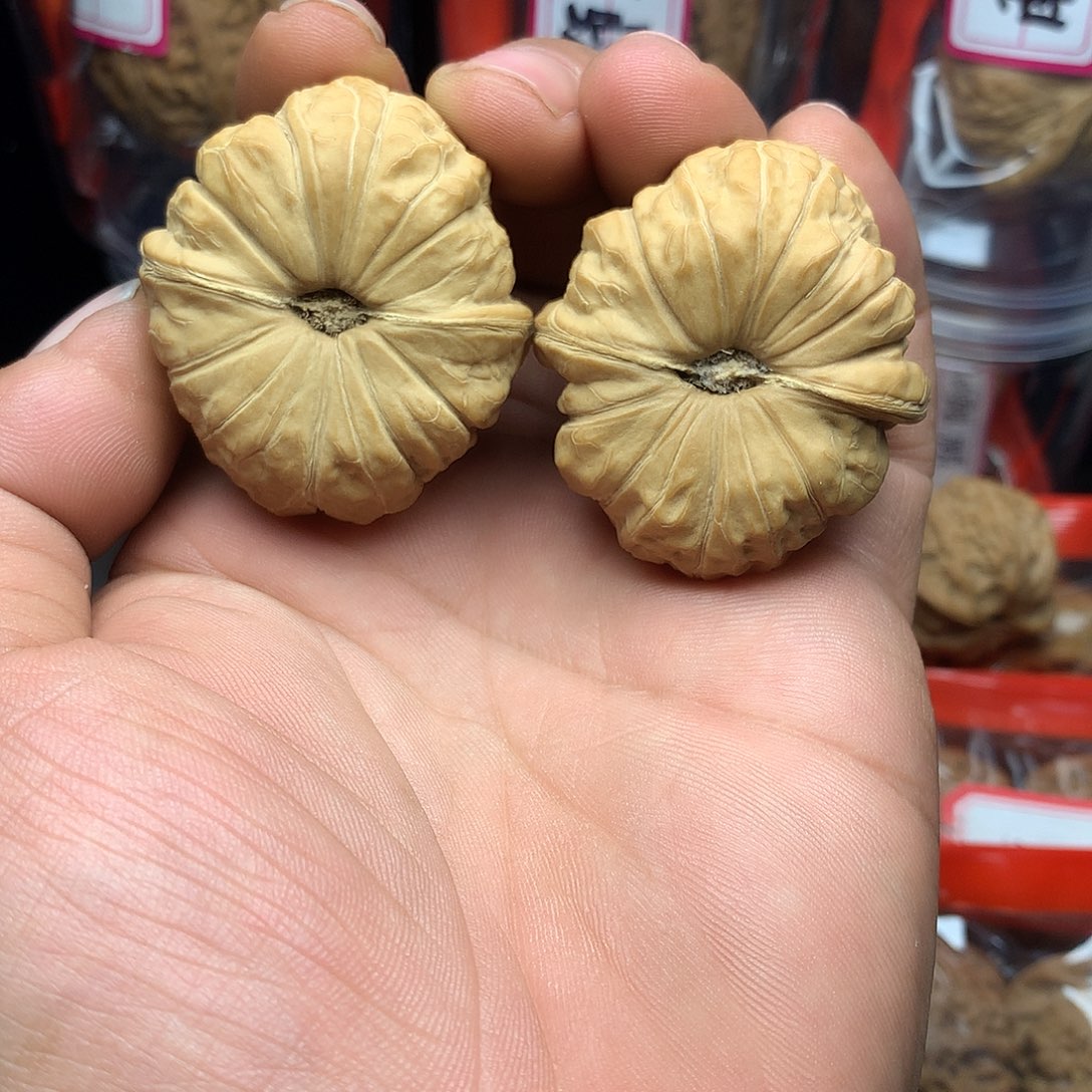 文玩核桃把件南瓜墩