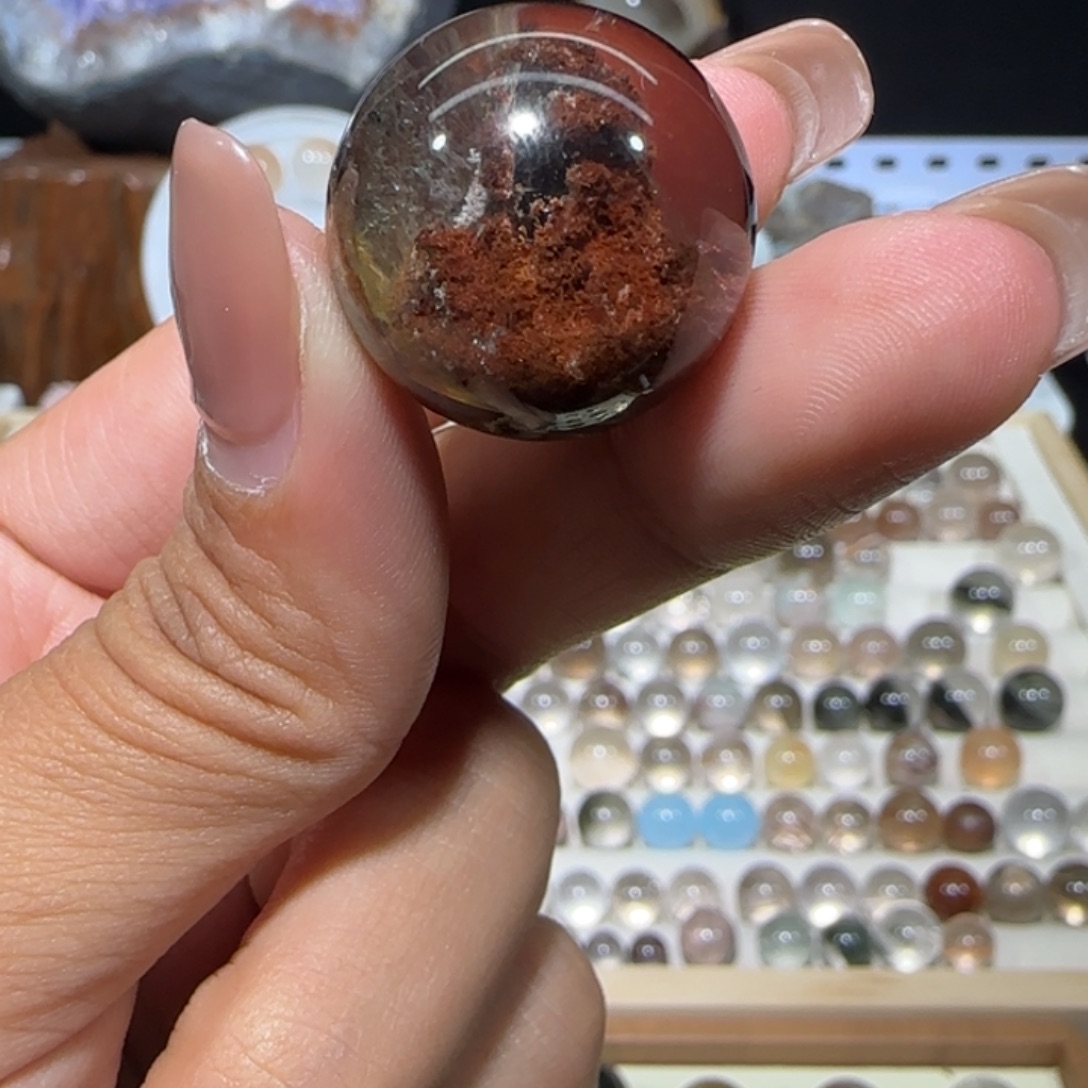 夜***弦珠宝半成品未镶嵌水晶