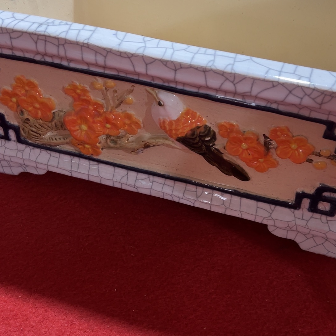 小***你琉璃手工艺品石湾盆