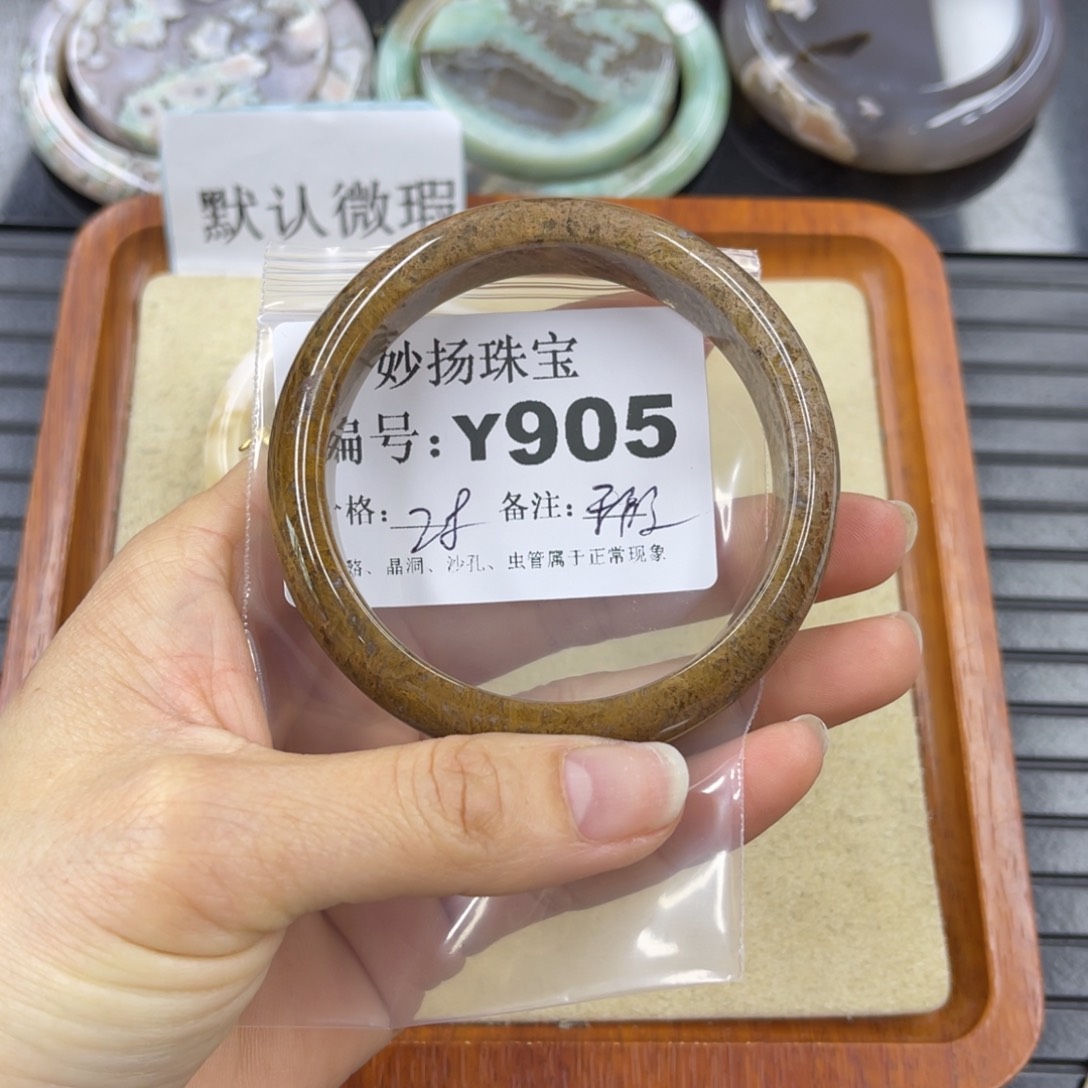硅化珊瑚（珊瑚玉）瑕未镶嵌V****i