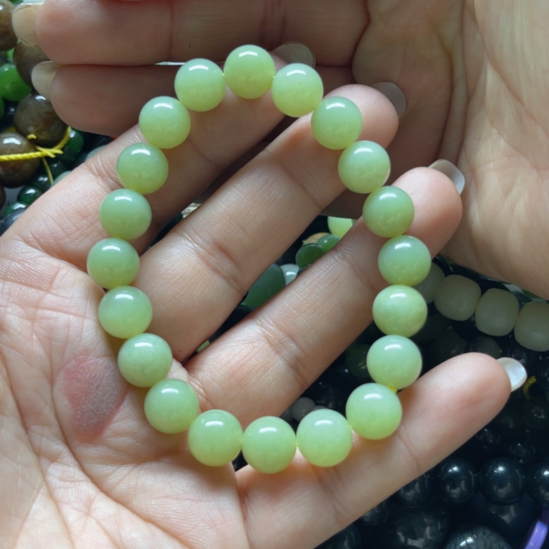 和田玉手链未镶嵌