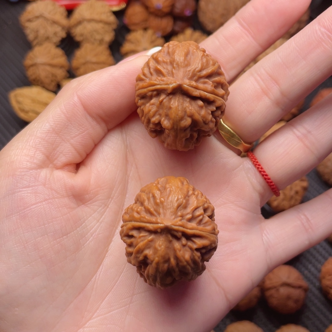 文玩核桃把件玉龙