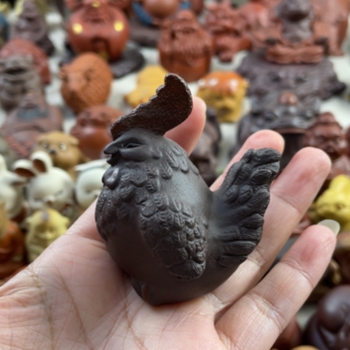 【闪购商品】紫砂茶宠紫砂公鸡