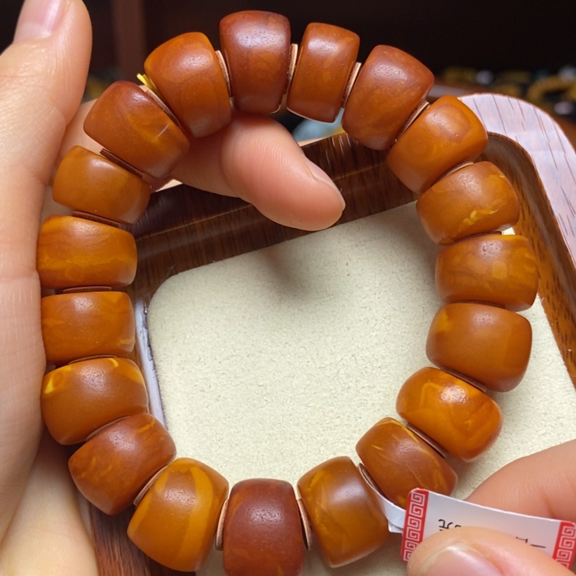 【闪购商品】蜜蜡手链未镶嵌手串