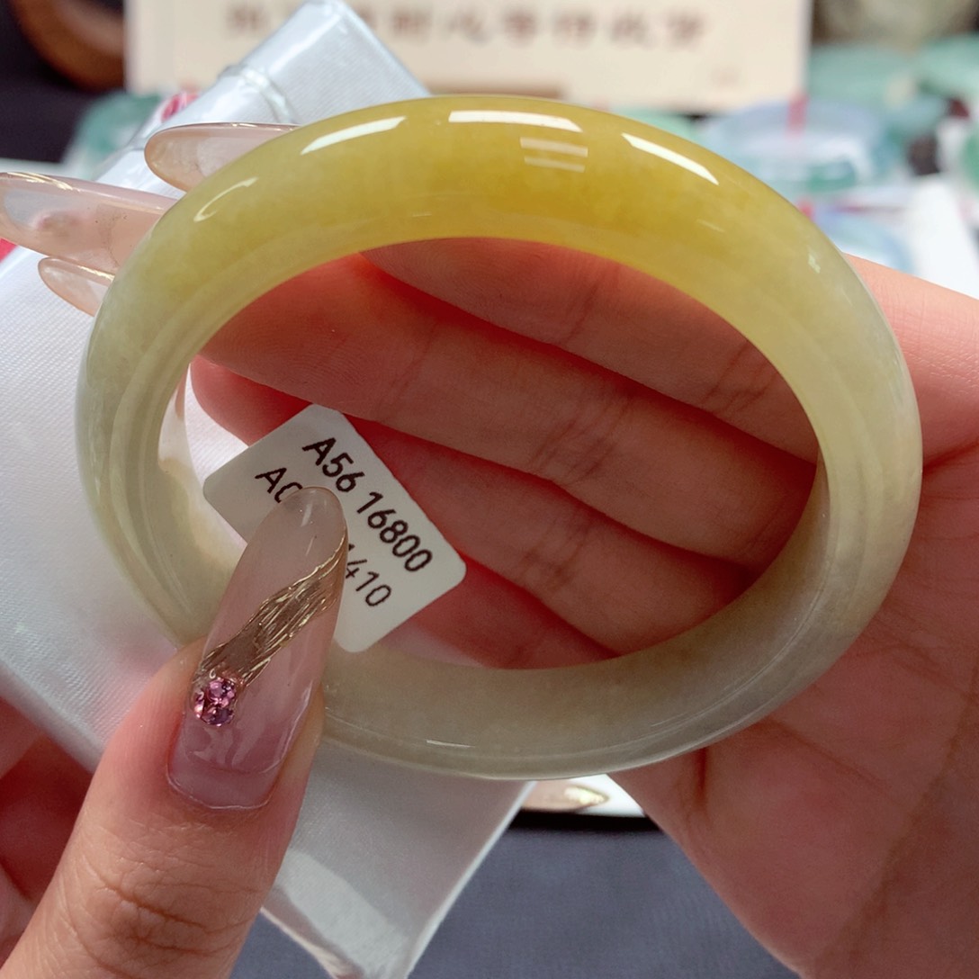 翡翠手镯未镶嵌22（31号）