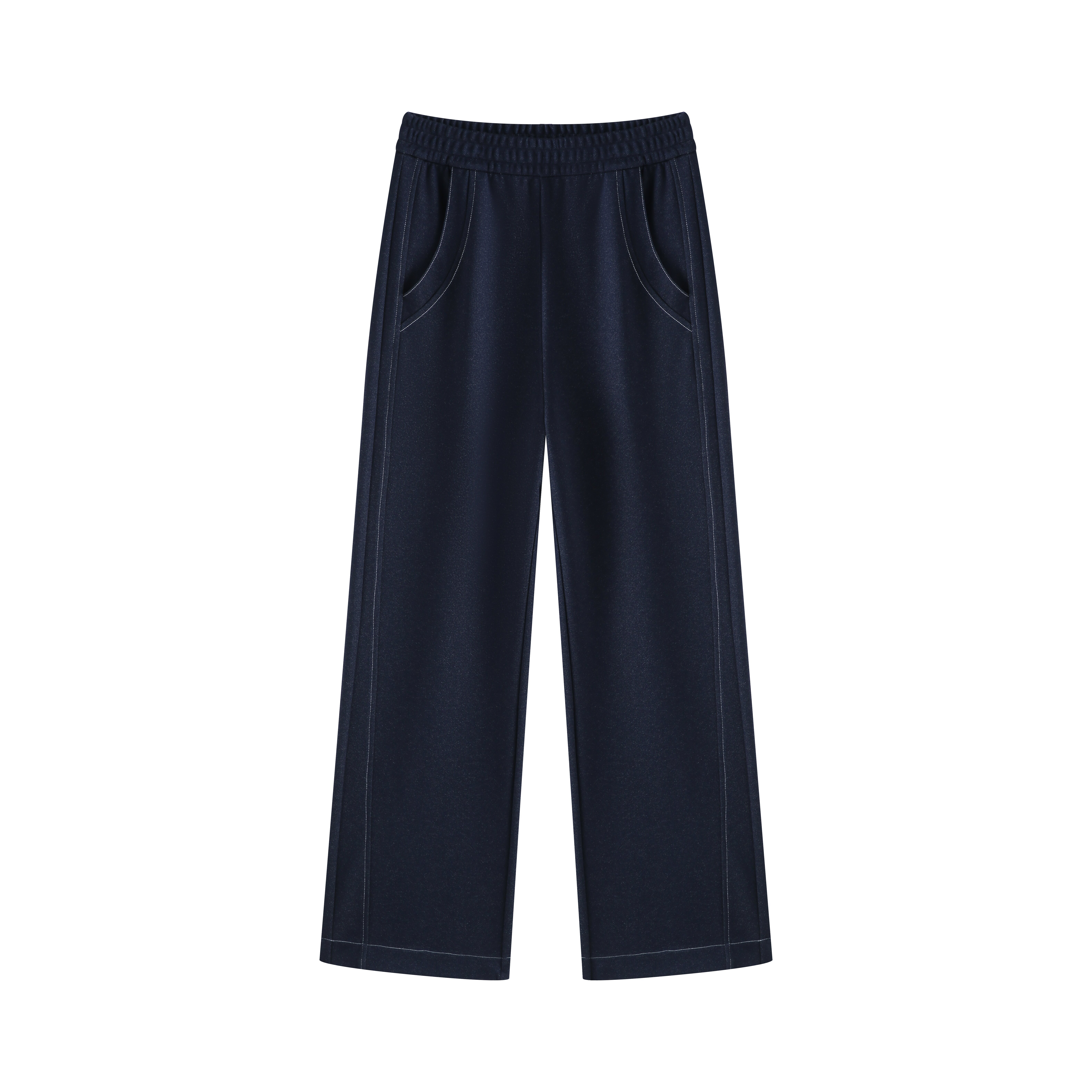 窄版醋酸直筒女裤2025秋款小个子定制