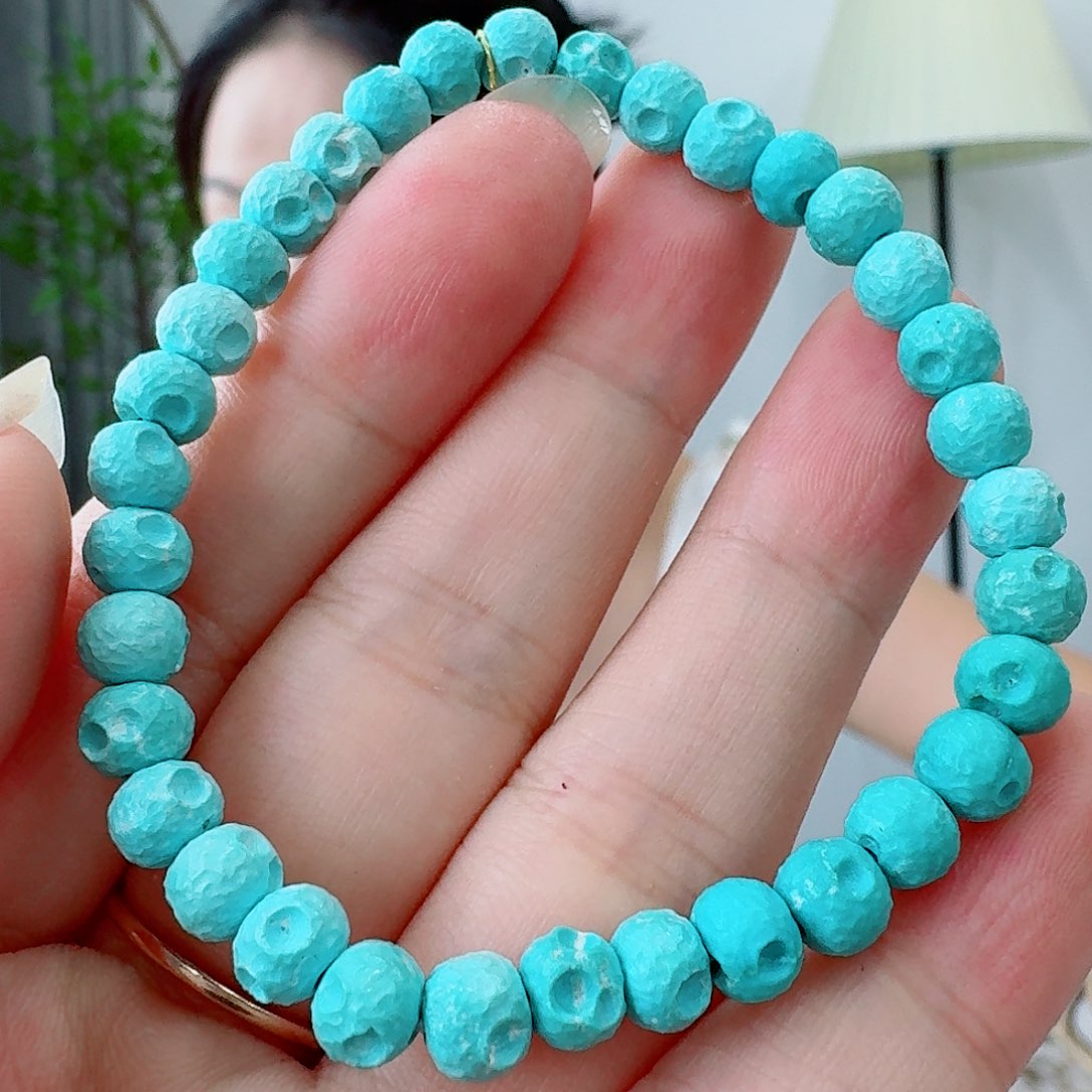 未镶嵌绿松石珠宝奇石