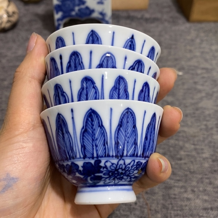 紫砂茶杯永***光非常漂亮好看的碗