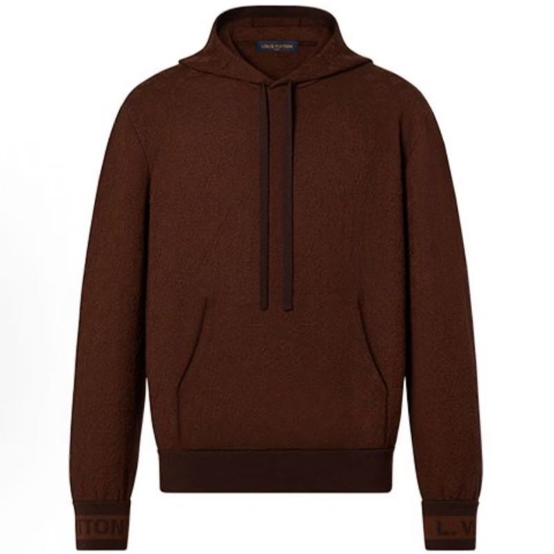 99新 LouisVuitton/路易威登 LV满印连帽卫衣 S码  BB11398