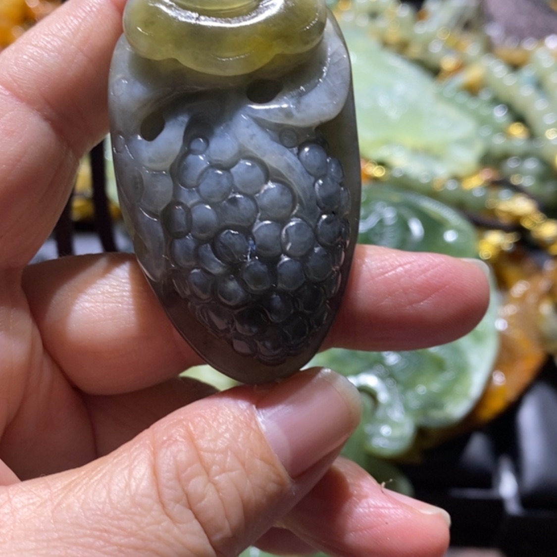 【闪购商品】岫玉毛衣链未镶嵌S****?