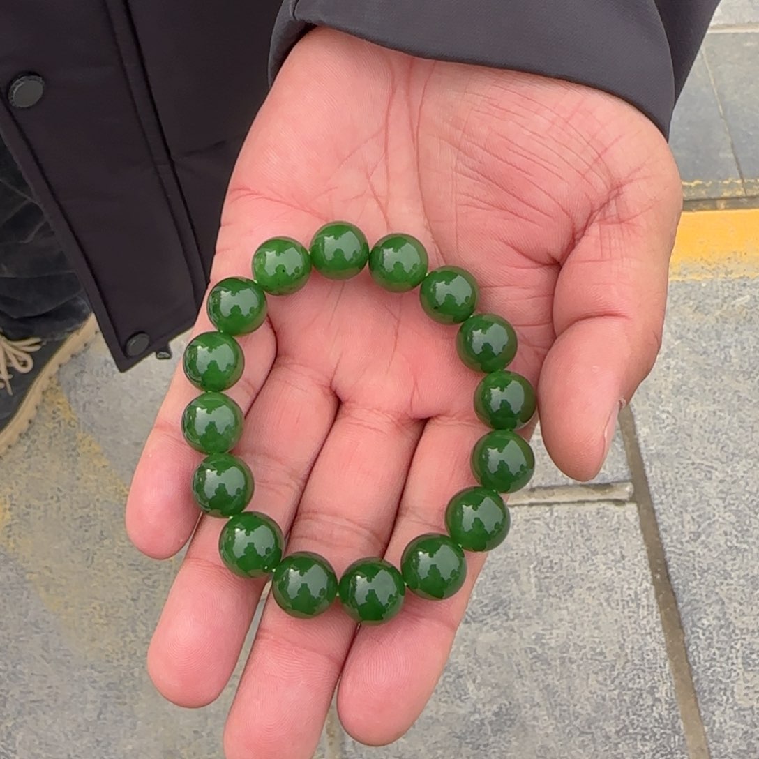 和田玉手链未镶嵌