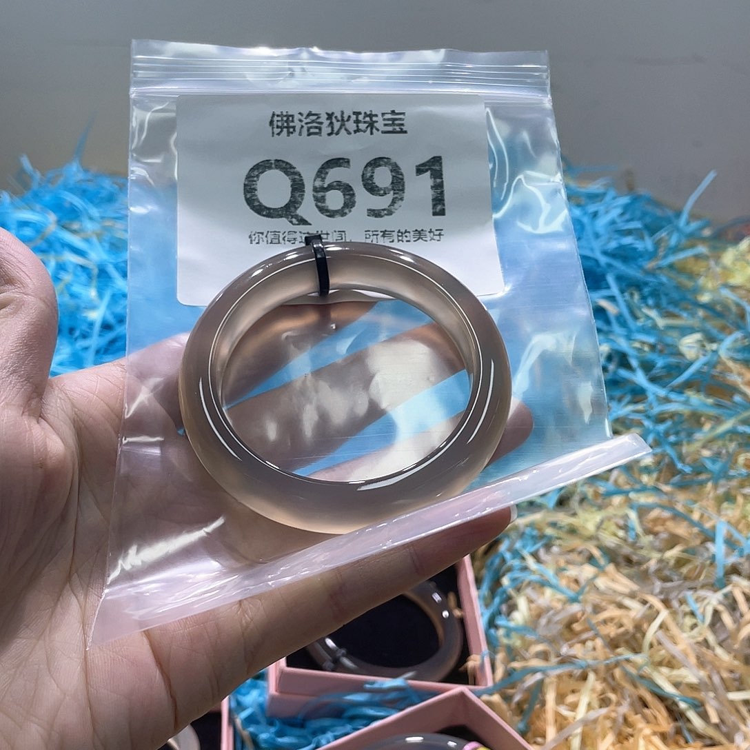 手镯玛瑙/玉髓未镶嵌Q691