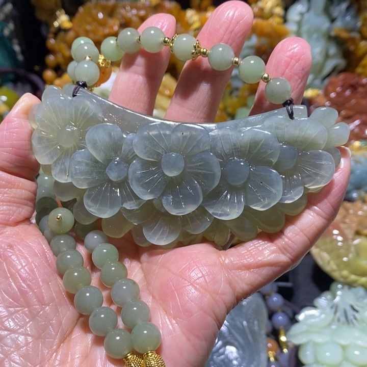 岫玉岫玉吊坠未镶嵌