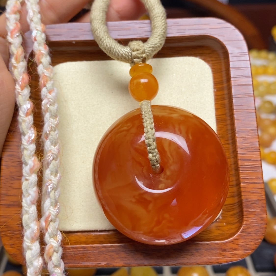 【闪购商品】蜜蜡颈饰未镶嵌项链