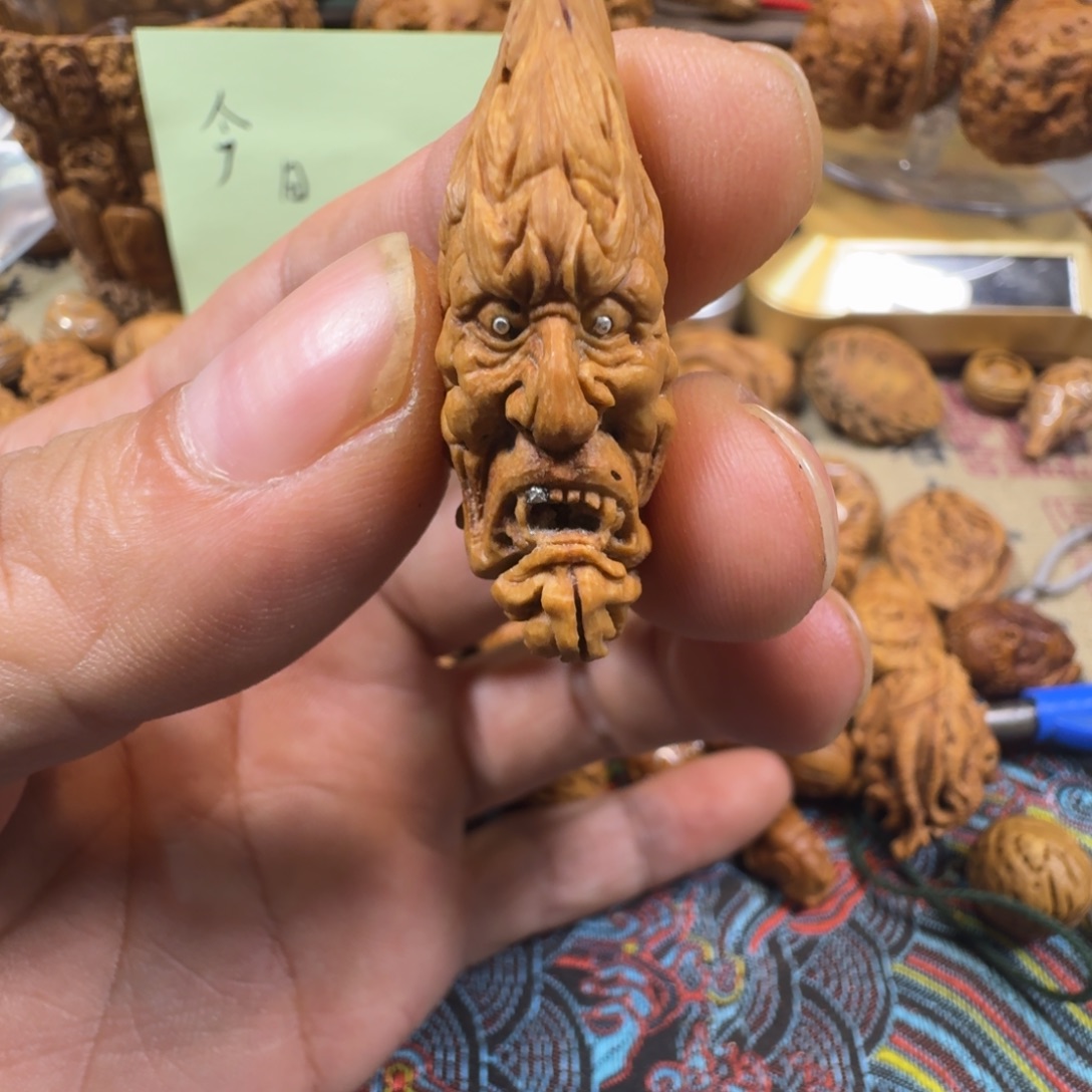 手串/手链核桃罗汉头长银牙6