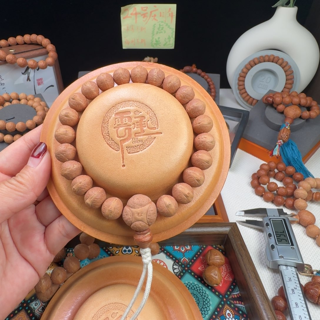 凤眼菩提吊坠实心