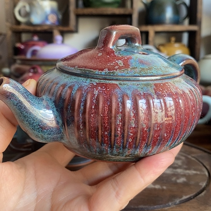 中国神后钧瓷茶具