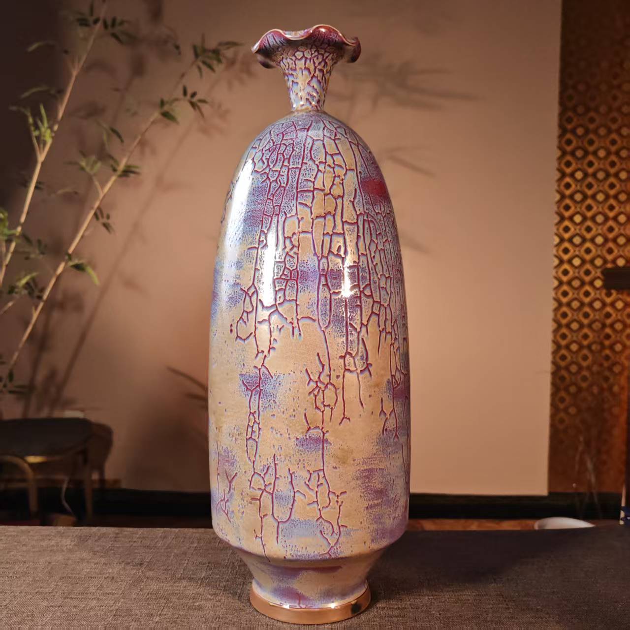 【孔家钧窑甄选】-荷口太白瓶