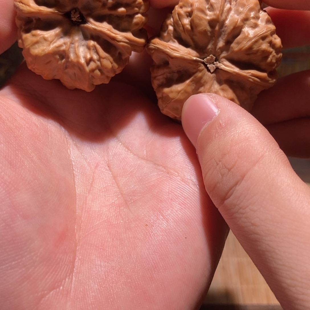 葛***部文玩核桃吊坠蛤蟆头D27