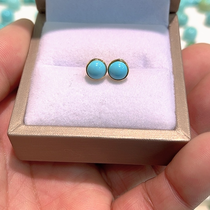 绿松石银S925镶嵌珠宝奇石