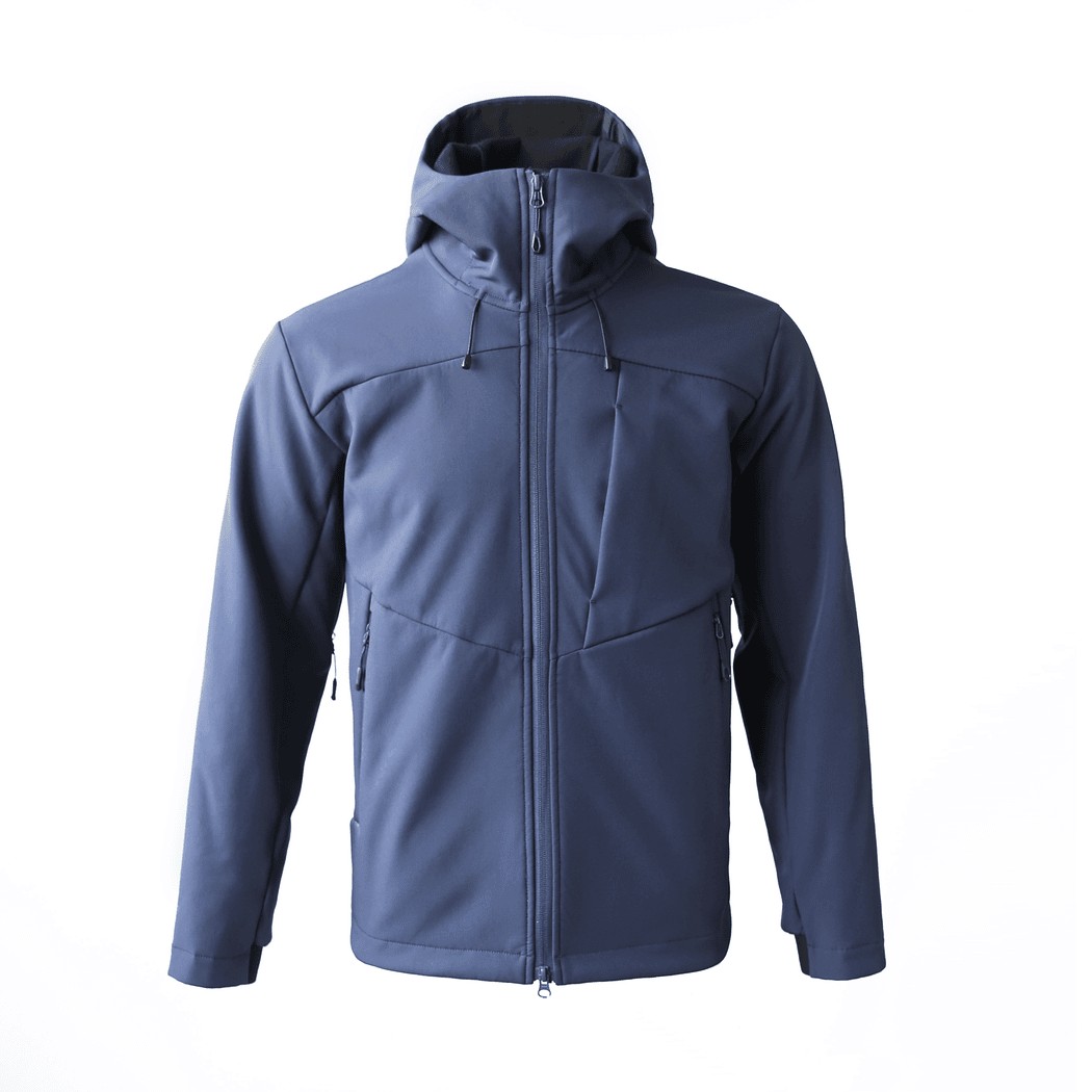 鼎力推荐！诚意好货！新款男士时尚户外连帽软壳冲锋衣外套68117