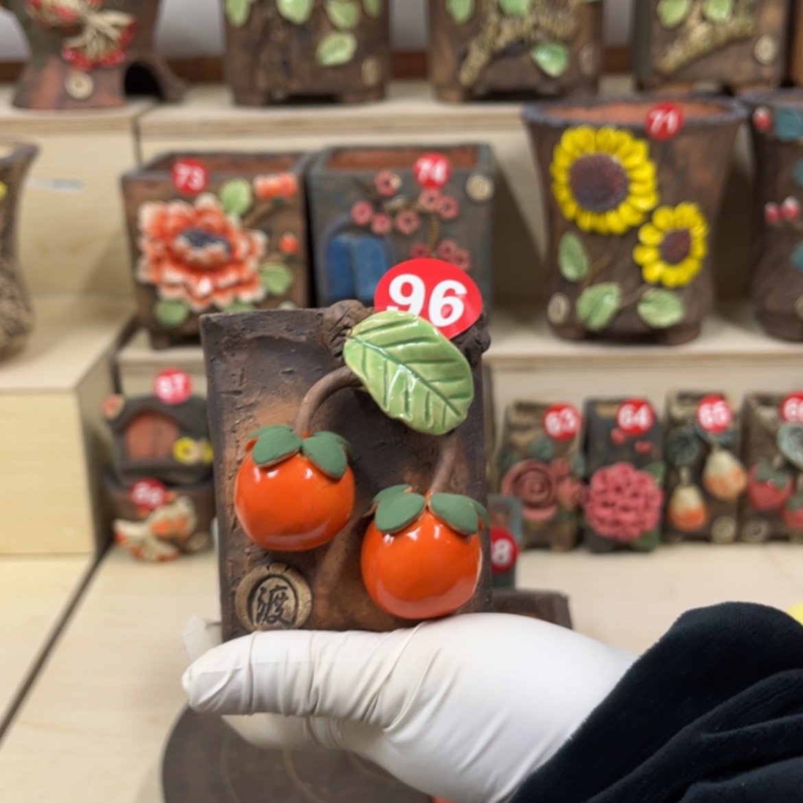 【闪购商品】紫砂花盆96号口径6.5外高9