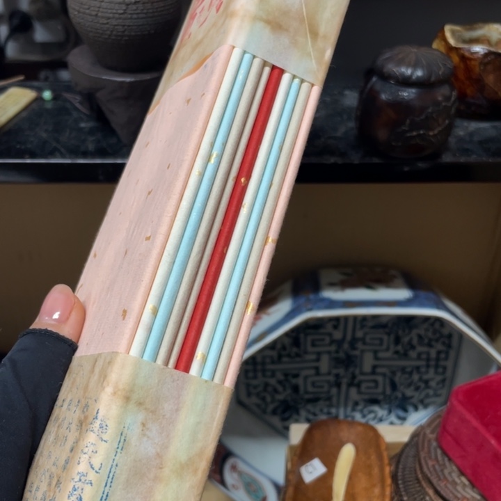 无*纸中古工艺品摆件