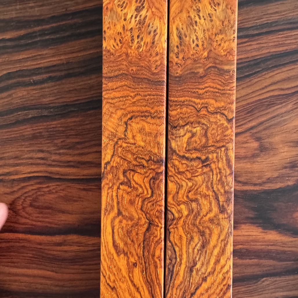 手链 巴拿马微凹黄檀镇尺